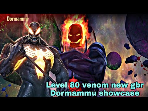 Level 80 Venom New GBR Dormammu Showcase - Marvel Future Fight