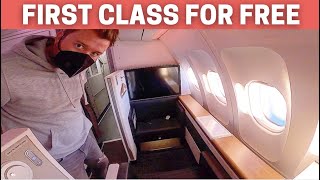 I GOT into SWISS FIRST CLASS for FREE... *Here