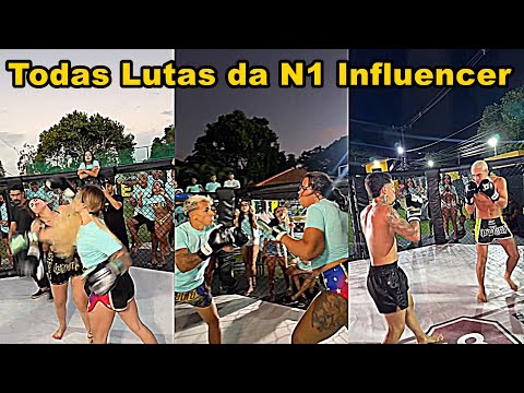 Veja todas as lutas da N1 Influencer