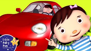 Learn with Little Baby Bum | Driving in My Car Song | Nursery Rhymes for Babies | ABCs and 123s