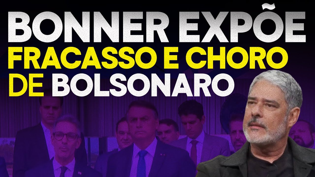 WILLIAM BONNER, HUMILHA BOLSONARO E FAZ REVELAÇÕES BOMBÁSTICAS SOBRE AS ELEIÇÕES DE 2022