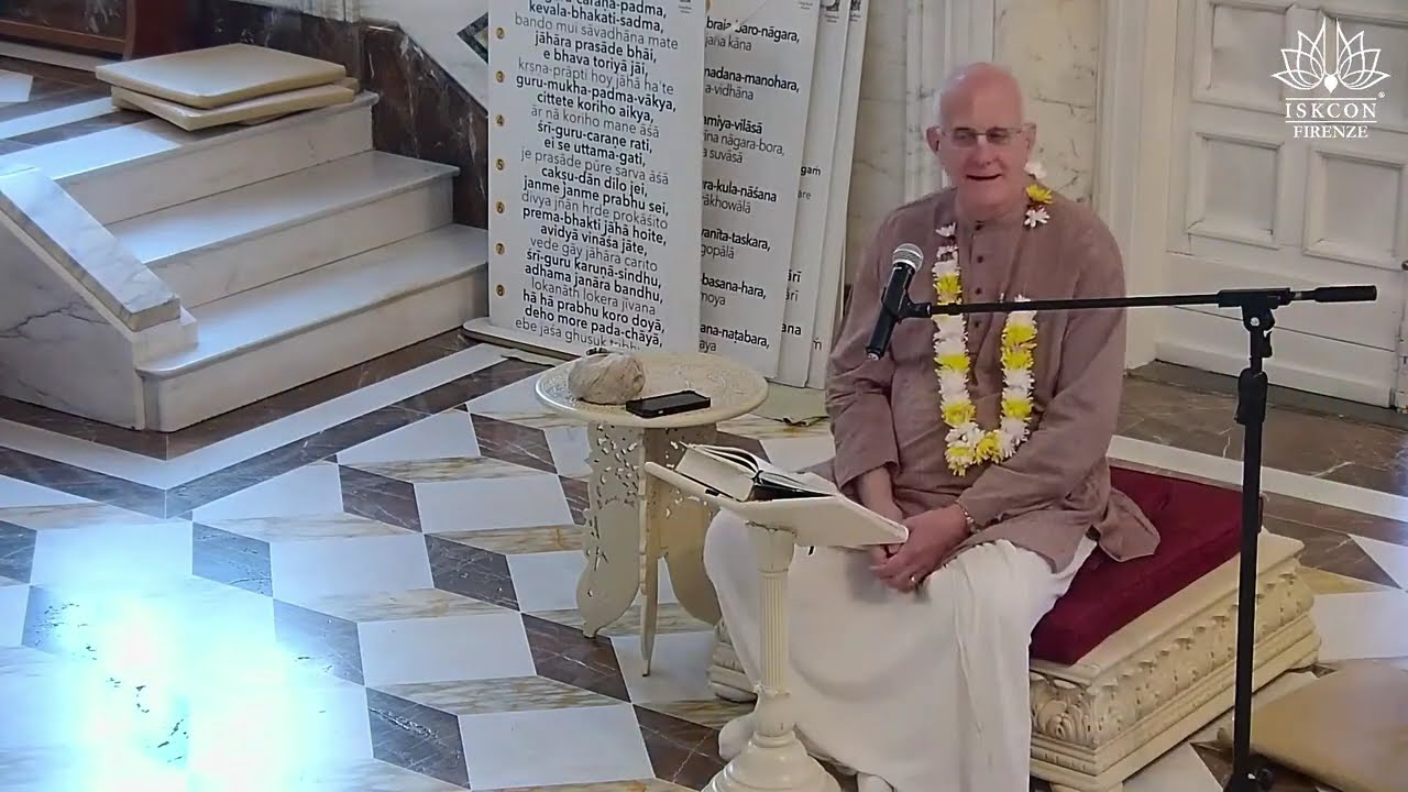 S.B 1.2.6 ~ Sriman Anuttama Dasa (9/5/2026) Live streaming di Villa Vrindavana ISKCON Live