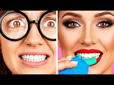 TRANSFORMAÇÃO TOTAL usando SÓ GADGETS da INTERNET! 🤯✨ TikTok VS Insta VS Temu! 🔥