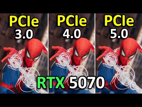 RTX 5070 PCIe 3.0 vs PCIe 4.0 vs PCIe 5.0 | Performance Comparison 2026
