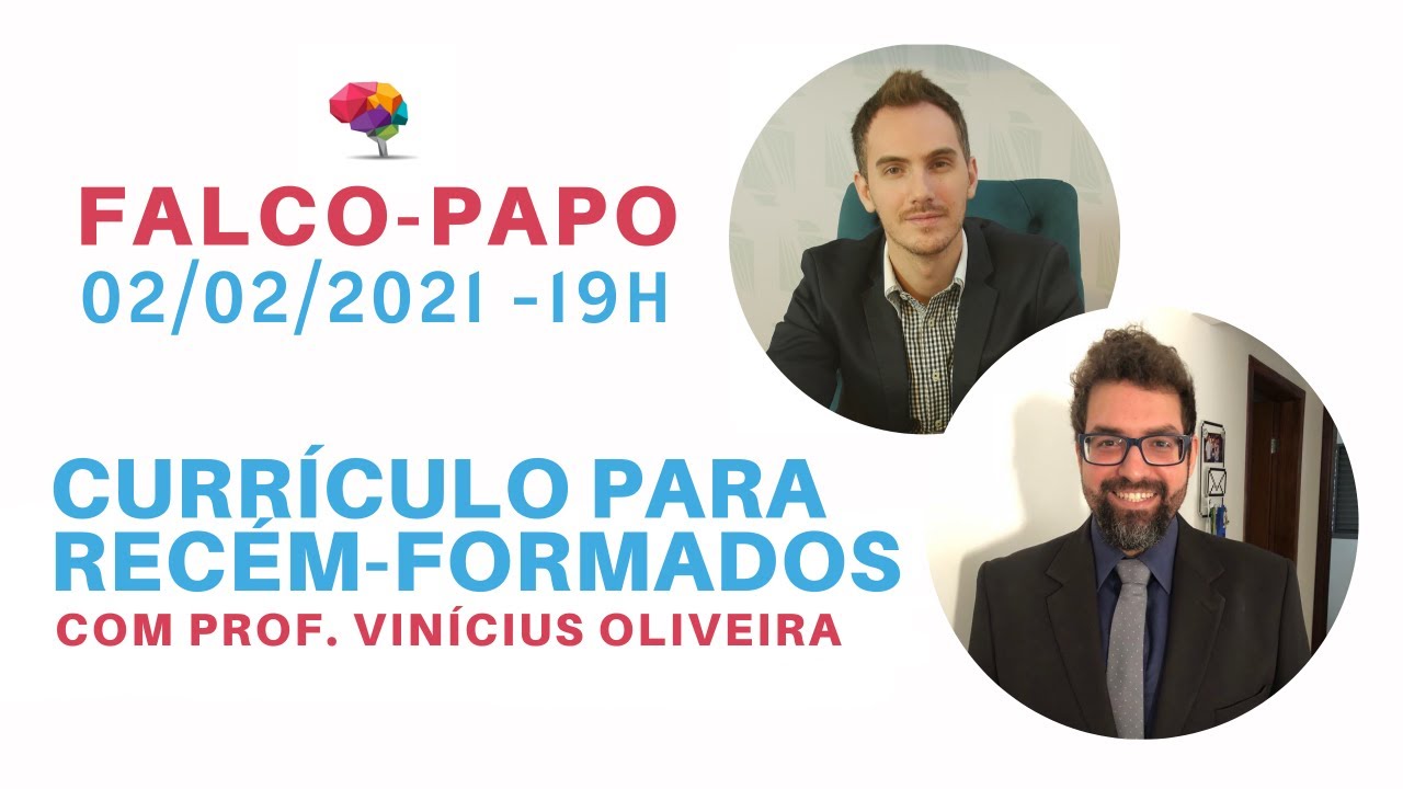 FALCO-PAPO | Currículo para Recém-Formados em Psicologia (com Prof. Vinícius Oliveira)