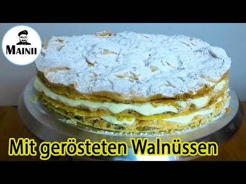 Milchmädchenkuchen Rezept mit Baiser & Mürbeteig / Kondensmilch Creme