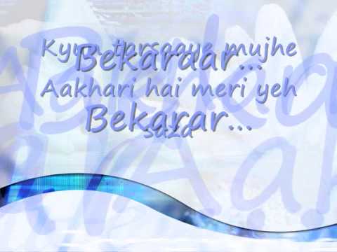bekarar with lyrics - pathshala