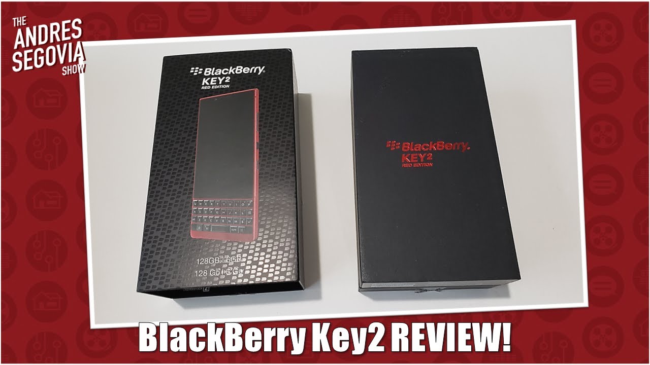 The BlackBerry Key2 Red Edition Review and Verizon Experience!