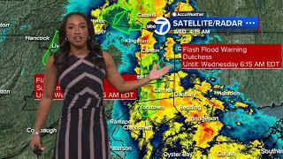 AccuWeather Alert: Early downpours and humid