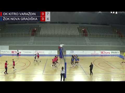 OK Kitro Varaždin - ŽOK Nova Gradiška, 1. HOL 22/23, 21. kolo