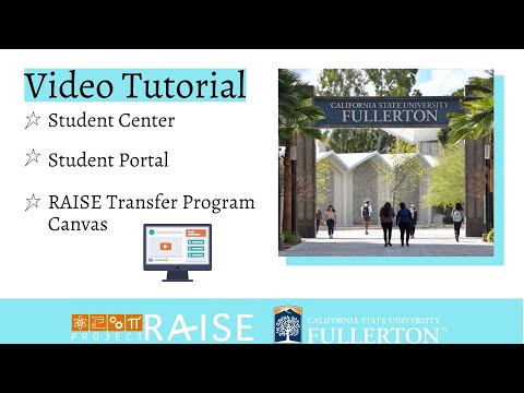 Project Raise Student Portal Tutorial