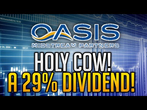 29% DIVIDEND! -- Oasis Midstream Financial Stock Valuation in Excel -- 29% DIVIDEND! - $OMP