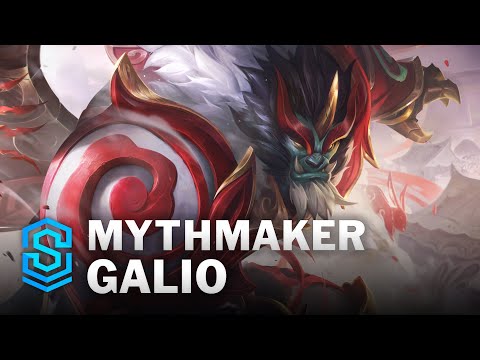 Mythmaker Galio Skin Spotlight - League of Legends