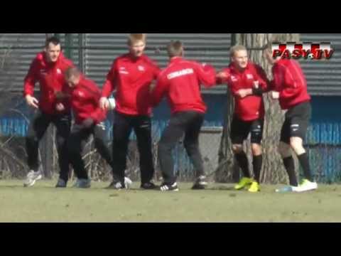 PASY.TV: Przepychanka na treningu Cracovii