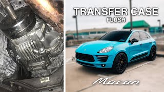 Transfer Case Flush/Oil Change Easy DIY - Porsche Macan S 2015+