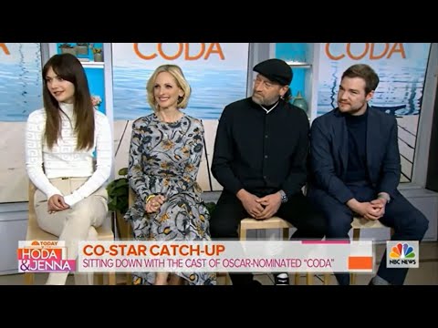 Cast of "Coda" Appear On The Today Show (2022)