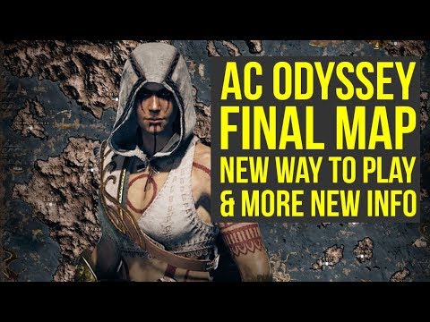 Assassin's Creed Odyssey Map FINAL VERSION, First Arena Info & More! (AC Odyssey Gameplay)