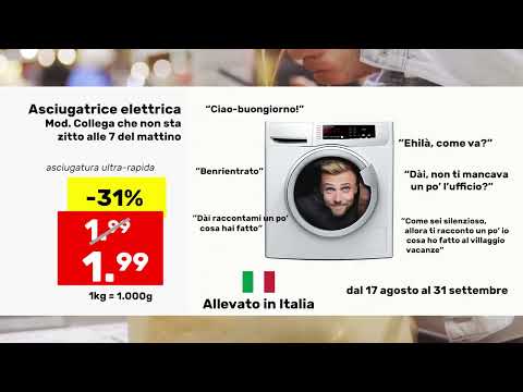 Diddle Back to Lavoro spot 2023 - parodia Lidl