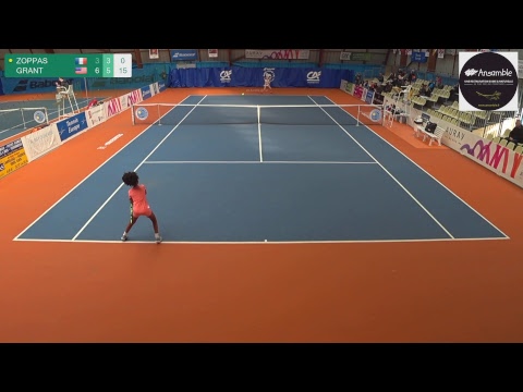 ZOPPAS Louna (FRA) VS GRANT Tyra Caterina (USA) - Court J. Sanchez