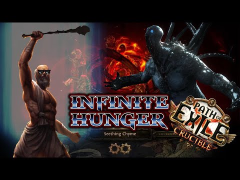 Facing the INFINITE HUNGER for the First Time! (Noob VS POE Endgame)