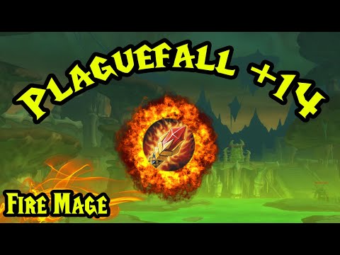 +13 Plaguefall ... again! - Fire Mage Pov - Season 1 | M+ | WoW Shadowlands German commentary