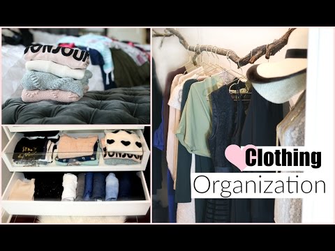 Drawer & Closet Organization-  Organizing Tips - MissLizHeart Video