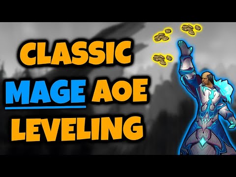 WoW Classic Mage Aoe Leveling Guide 1-60