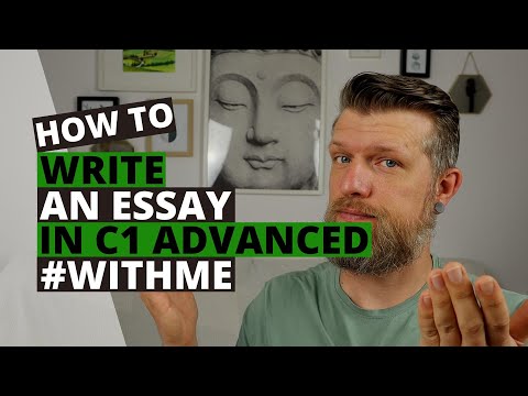 Cambridge C1 Advanced (CAE) - Write an Essay #withme