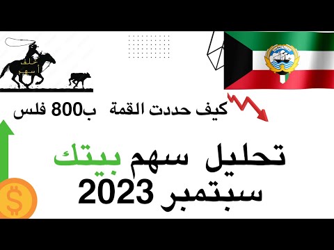 Trading stocks with money management اسهم بيت التمويل الكويتي بيتك KFH STOCK - 🇰🇼