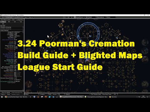 [POE 3.24] Poorman's Cremation Guide. How to league start with Blighted maps step by step guide.