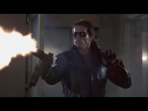 [Re-Score] The Terminator (1984)- Police Station Massacre Scene with T2 Score