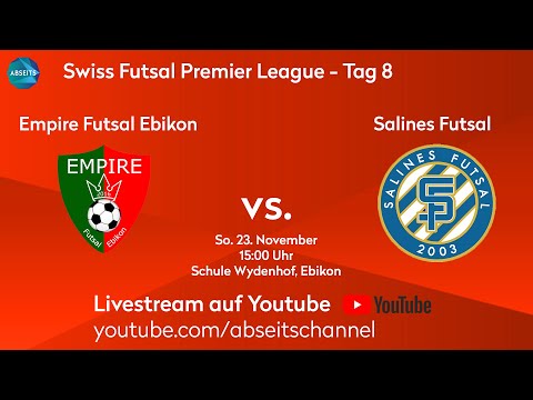 Empire Futsal Ebikon vs. Salines Futsal | Swiss Futsal Premier League - Tag 8 | 23.11.2025