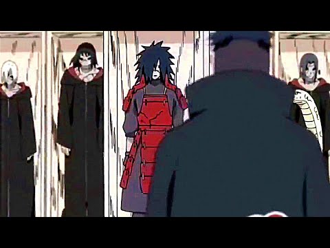 KABUTO SHOWS THE REAL MADARA TO OBITO