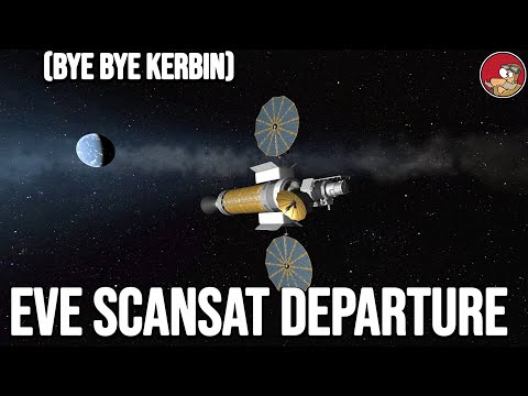Launching ScanSat Probe to Eve - KSP Career 2022 - ep 68