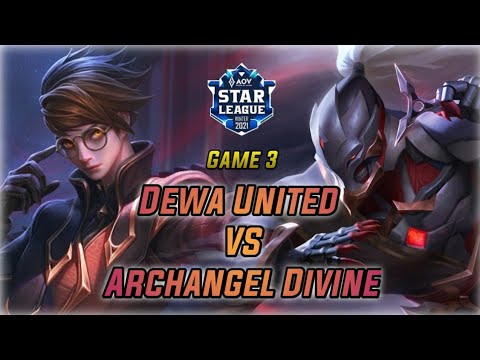 ASL Winter 2021 Week 1 Day 1 BO3 : Dewa United Esports VS Archangel Divine ( Game 3 )