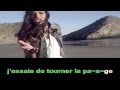 Français avec la musique/TOURNE LA PAGE/Zaho