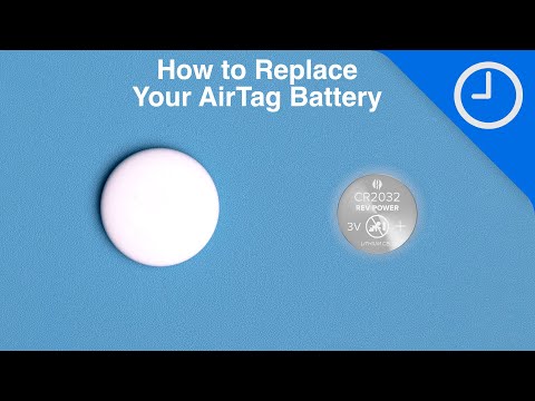 Apple AirTags - How to Change the Battery