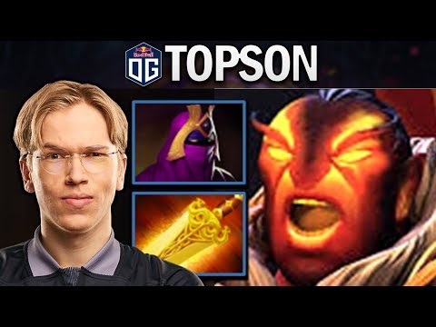 OG.TOPSON EMBER SPIRIT CARRYING MIDONE JUGGERNAUT - DOTA 2 7.24 GAMEPLAY