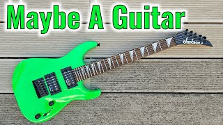 Video thumbnail for Jackson JS1X Dinky Minion Review: Maybe A Guitar by LonerJuan