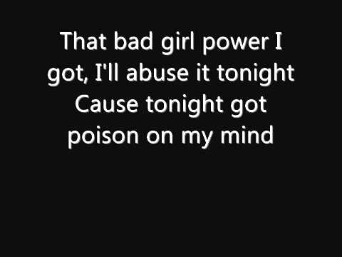 Nicole Scherzinger - Poison - Lyrics