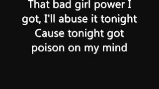 Nicole Scherzinger - Poison - Lyrics