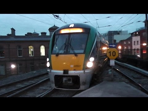 IE 22000 Class Intercity Train number 22227 - Connolly Station, Dublin