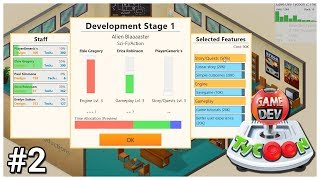 Game Dev Tycoon - #2 - Balance the Work - Let's Play / Gameplay / Construction