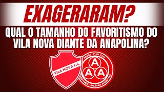 Feras debatem Vila Nova e Anapolina: “muito favorito”’