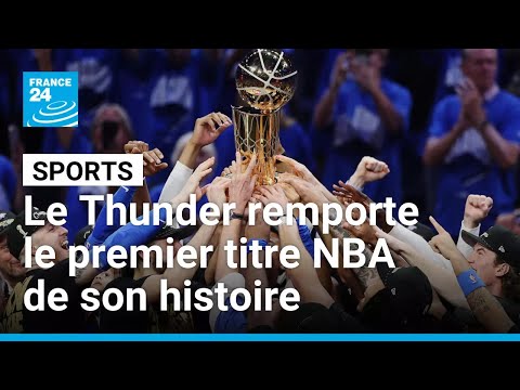 Thunder win first NBA title after defeating Pacers