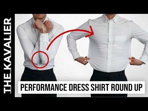 image-What are wrinkle free shirts made of?