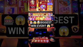 😱🤯WHEN LUCK GOES CRAZY 😳🔥 MASSIVE WIN🤯#luckyspin #youtubeshorts #shortsfeed #massivewin #slot