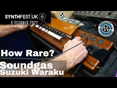 Synthfest UK 22: Soundgas - Rare Suzuki Waraku Koto Synth