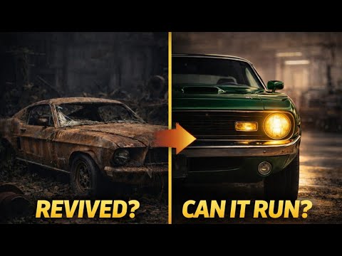 ASMR Car Restoration | Can This Abandoned 1970 Barracuda Run Again?
