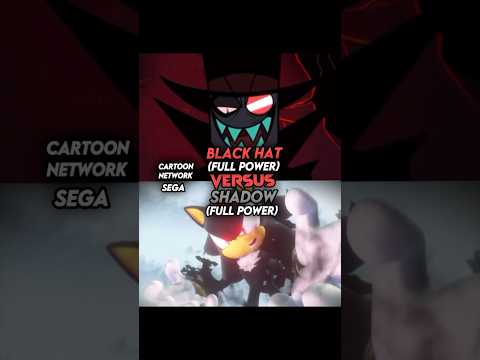 Black Hat Vs Shadow | #vsbattle #sonic #villainous #vsedit #sonicthehedgehog #villanous